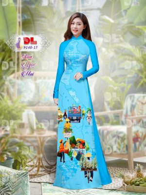 1595433657 242 Vai Ao Dai Lua Ngoc Mai Ban Do Viet Nam