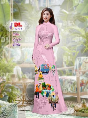 1595433659 345 Vai Ao Dai Lua Ngoc Mai Ban Do Viet Nam