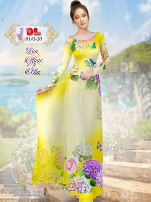 1595434425 570 Vai Ao Dai Lua Ngoc Mai Hoa In 3D moi