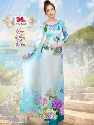 1595434426 155 Vai Ao Dai Lua Ngoc Mai Hoa In 3D moi