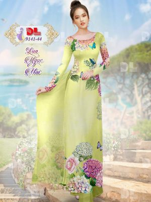 1595434427 658 Vai Ao Dai Lua Ngoc Mai Hoa In 3D moi