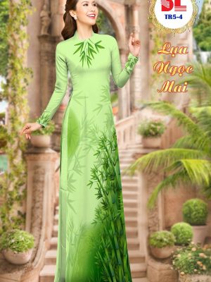 Vải Áo Dài Lụa Ngọc Mai Hình Tre Trúc mới ra AD DLTR5 24 1595435144 745 Vai Ao Dai Lua Ngoc Mai Hinh Tre Truc moi