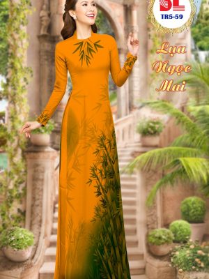 Vải Áo Dài Lụa Ngọc Mai Hình Tre Trúc mới ra AD DLTR5 29 1595435145 778 Vai Ao Dai Lua Ngoc Mai Hinh Tre Truc moi