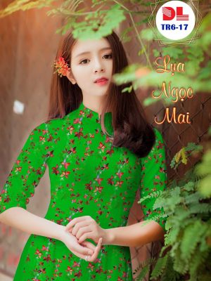 Vải Áo Dài Lụa Ngọc Mai Hoa Nhí mới ra AD DLTR6 24 1595435274 26 Vai Ao Dai Lua Ngoc Mai Hoa Nhi moi ra