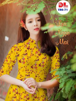Vải Áo Dài Lụa Ngọc Mai Hoa Nhí mới ra AD DLTR6 33 1595435275 208 Vai Ao Dai Lua Ngoc Mai Hoa Nhi moi ra