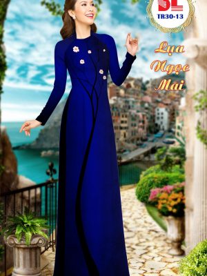1595435432 235 Vai Ao Dai Lua Ngoc Mai Hoa In 3D kieu