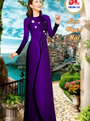 1595435432 611 Vai Ao Dai Lua Ngoc Mai Hoa In 3D kieu