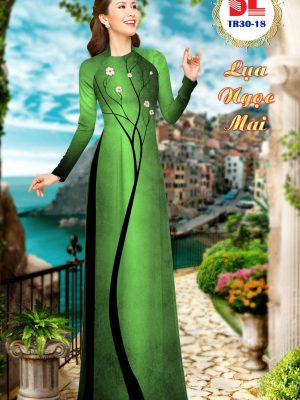 1595435432 891 Vai Ao Dai Lua Ngoc Mai Hoa In 3D kieu