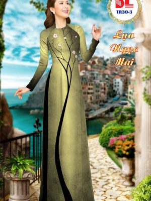 1595435433 16 Vai Ao Dai Lua Ngoc Mai Hoa In 3D kieu