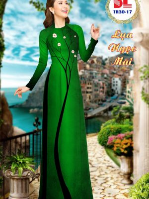 1595435436 732 Vai Ao Dai Lua Ngoc Mai Hoa In 3D kieu