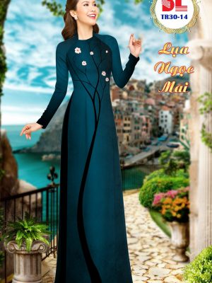 1595435436 979 Vai Ao Dai Lua Ngoc Mai Hoa In 3D kieu