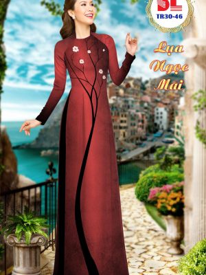1595435437 25 Vai Ao Dai Lua Ngoc Mai Hoa In 3D kieu