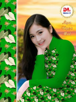 Vải Áo Dài Lụa Ngọc Mai Hình Lá Đều thiết kế 2020 AD DLTR33 24 1595435567 209 Vai Ao Dai Lua Ngoc Mai Hinh La Deu thiet