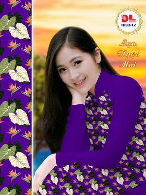 Vải Áo Dài Lụa Ngọc Mai Hình Lá Đều thiết kế 2020 AD DLTR33 25 1595435567 493 Vai Ao Dai Lua Ngoc Mai Hinh La Deu thiet
