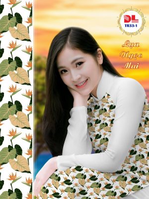 Vải Áo Dài Lụa Ngọc Mai Hình Lá Đều thiết kế 2020 AD DLTR33 31 1595435568 23 Vai Ao Dai Lua Ngoc Mai Hinh La Deu thiet