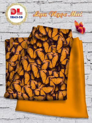 Vải Áo Dài Lụa Ngọc Mai Hình Bướm mới ra AD DLTR43 21 1595435710 146 Vai Ao Dai Lua Ngoc Mai Hinh Buom moi ra