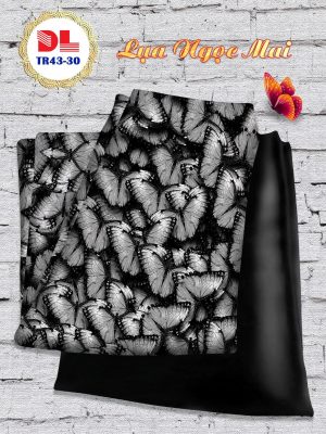 Vải Áo Dài Lụa Ngọc Mai Hình Bướm mới ra AD DLTR43 25 1595435711 251 Vai Ao Dai Lua Ngoc Mai Hinh Buom moi ra