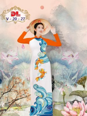 Vải Áo Dài Lụa Ngọc Mai Hình Cá Chép kiểu mới AD DLV20 32 1595436047 446 Vai Ao Dai Lua Ngoc Mai Hinh Ca Chep kieu