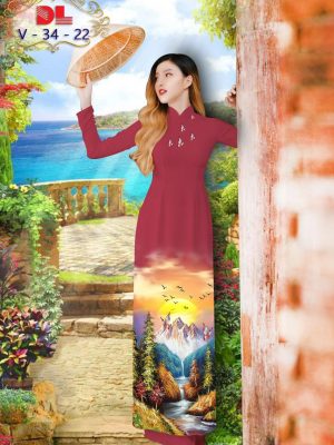 Vải Áo Dài Lụa Ngọc Mai Phong Cảnh kiểu mới AD DLV34 33 1595436351 495 Vai Ao Dai Lua Ngoc Mai Phong Canh kieu moi
