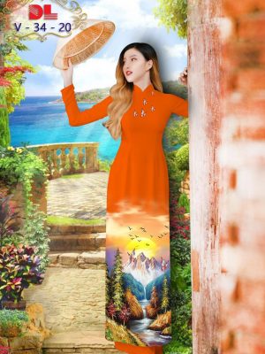 Vải Áo Dài Lụa Ngọc Mai Phong Cảnh kiểu mới AD DLV34 40 1595436352 125 Vai Ao Dai Lua Ngoc Mai Phong Canh kieu moi