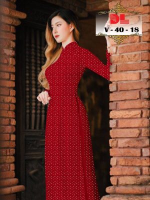 Vải Áo Dài Lụa Ngọc Mai Chấm Bi mới ra AD DLV40 28 1595436991 855 Vai Ao Dai Lua Ngoc Mai Cham Bi moi ra