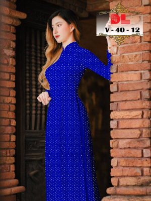 Vải Áo Dài Lụa Ngọc Mai Chấm Bi mới ra AD DLV40 38 1595436993 17 Vai Ao Dai Lua Ngoc Mai Cham Bi moi ra