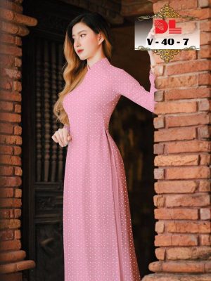 Vải Áo Dài Lụa Ngọc Mai Chấm Bi mới ra AD DLV40 40 1595436994 829 Vai Ao Dai Lua Ngoc Mai Cham Bi moi ra