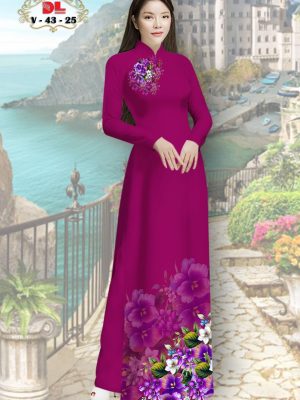 1595437483 933 Vai Ao Dai Lua Ngoc Mai Hoa In 3D moi