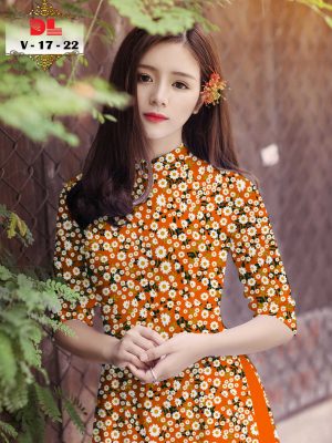 1595438119 371 Vai Ao Dai Lua Ngoc Mai Hoa Cuc Nhi kieu