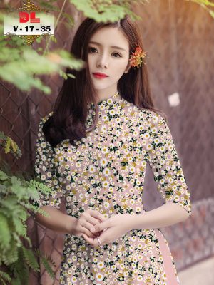 1595438119 612 Vai Ao Dai Lua Ngoc Mai Hoa Cuc Nhi kieu