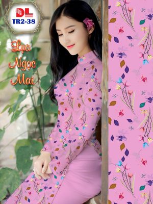 Vải Áo Dài Lụa Ngọc Mai Hoa Đều thiết kế 2020 AD DLTR2 18 1595438674 180 Vai Ao Dai Lua Ngoc Mai Hoa Deu thiet ke