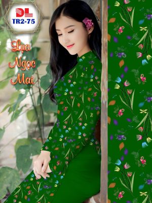 Vải Áo Dài Lụa Ngọc Mai Hoa Đều thiết kế 2020 AD DLTR2 29 1595438677 631 Vai Ao Dai Lua Ngoc Mai Hoa Deu thiet ke