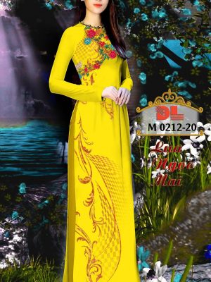 Vải Áo Dài Lụa Ngọc Mai Hoa Văn 3D mới ra AD M0212 23 1595440258 702 Vai Ao Dai Lua Ngoc Mai Hoa Van 3D moi