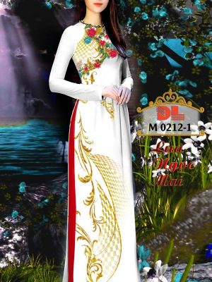 Vải Áo Dài Lụa Ngọc Mai Hoa Văn 3D mới ra AD M0212 40 1595440261 658 Vai Ao Dai Lua Ngoc Mai Hoa Van 3D moi