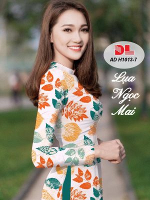 Vải Áo Dài Lụa Ngọc Mai Hình Lá thiết kế 2020 AD H1013 39 1595441079 288 Vai Ao Dai Lua Ngoc Mai Hinh La thiet ke