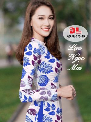 Vải Áo Dài Lụa Ngọc Mai Hình Lá thiết kế 2020 AD H1013 49 1595441081 118 Vai Ao Dai Lua Ngoc Mai Hinh La thiet ke