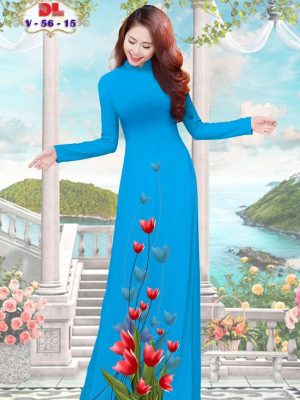 Vải Áo Dài Lụa Ngọc Mai Vai Hoa Tulip mới ra AD DLV56 38 1595474273 840 Vai Ao Dai Lua Ngoc Mai Vai Hoa Tulip moi