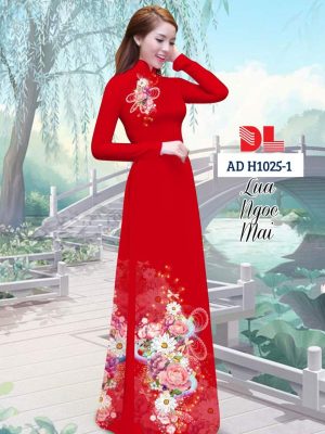 Vải Áo Dài Lụa Ngọc Mai Hoa Hồng kiểu mới AD DLH1025 26 1595474694 277 Vai Ao Dai Lua Ngoc Mai Hoa Hong kieu moi