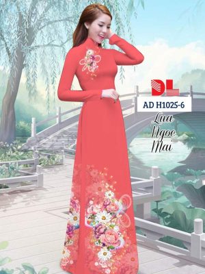 Vải Áo Dài Lụa Ngọc Mai Hoa Hồng kiểu mới AD DLH1025 28 1595474694 854 Vai Ao Dai Lua Ngoc Mai Hoa Hong kieu moi