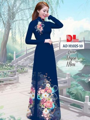 Vải Áo Dài Lụa Ngọc Mai Hoa Hồng kiểu mới AD DLH1025 27 1595474694 979 Vai Ao Dai Lua Ngoc Mai Hoa Hong kieu moi