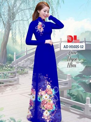 Vải Áo Dài Lụa Ngọc Mai Hoa Hồng kiểu mới AD DLH1025 33 1595474695 476 Vai Ao Dai Lua Ngoc Mai Hoa Hong kieu moi