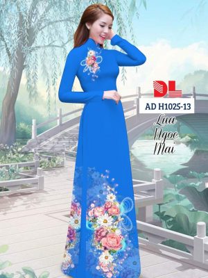 Vải Áo Dài Lụa Ngọc Mai Hoa Hồng kiểu mới AD DLH1025 35 1595474695 917 Vai Ao Dai Lua Ngoc Mai Hoa Hong kieu moi