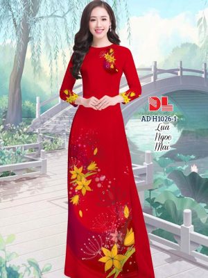 1595475090 182 Vai Ao Dai Lua Ngoc Mai Hoa In 3D thiet
