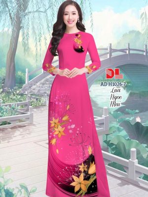 1595475090 862 Vai Ao Dai Lua Ngoc Mai Hoa In 3D thiet