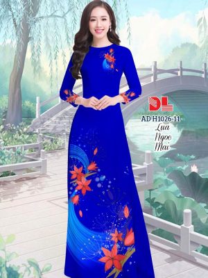1595475091 466 Vai Ao Dai Lua Ngoc Mai Hoa In 3D thiet