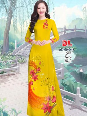 1595475091 518 Vai Ao Dai Lua Ngoc Mai Hoa In 3D thiet
