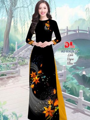 1595475092 223 Vai Ao Dai Lua Ngoc Mai Hoa In 3D thiet