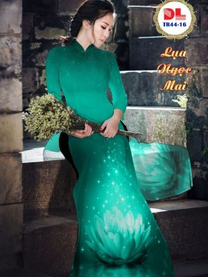 1595475497 919 Vai Ao Dai Lua Ngoc Mai Hoa Sen moi ra
