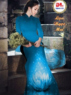 1595475497 987 Vai Ao Dai Lua Ngoc Mai Hoa Sen moi ra