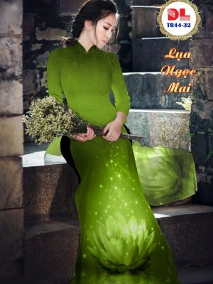 1595475498 271 Vai Ao Dai Lua Ngoc Mai Hoa Sen moi ra